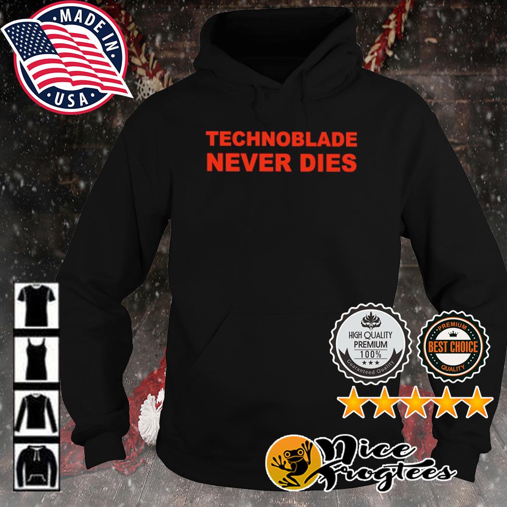 Technoblade Hoodies - Technoblade Never Dies Pullover Hoodie