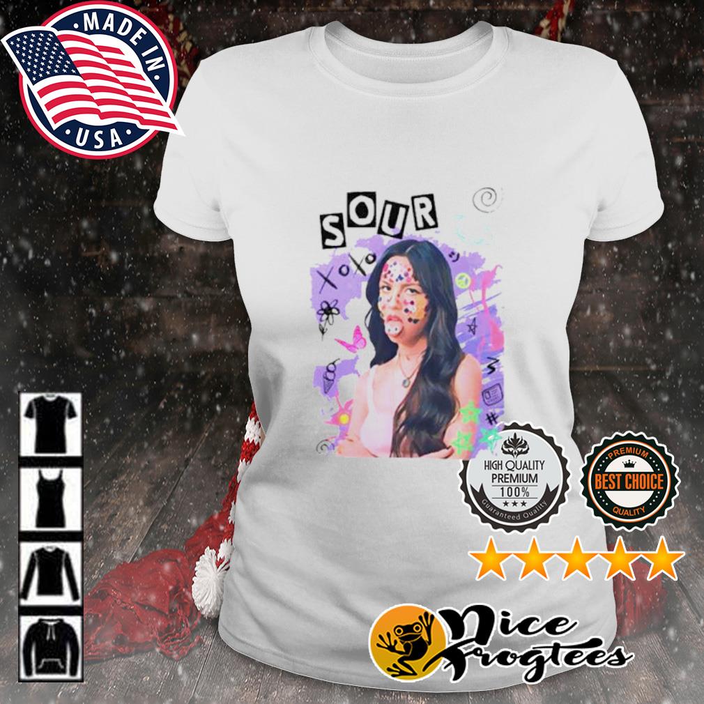 Vintage Olivia Rodrigo Olivia Rodrigo Fan T Shirt Gift for her Olivia Rodrigo Merch SOUR Album Track list Olivia Rodrigo Sour Shirt