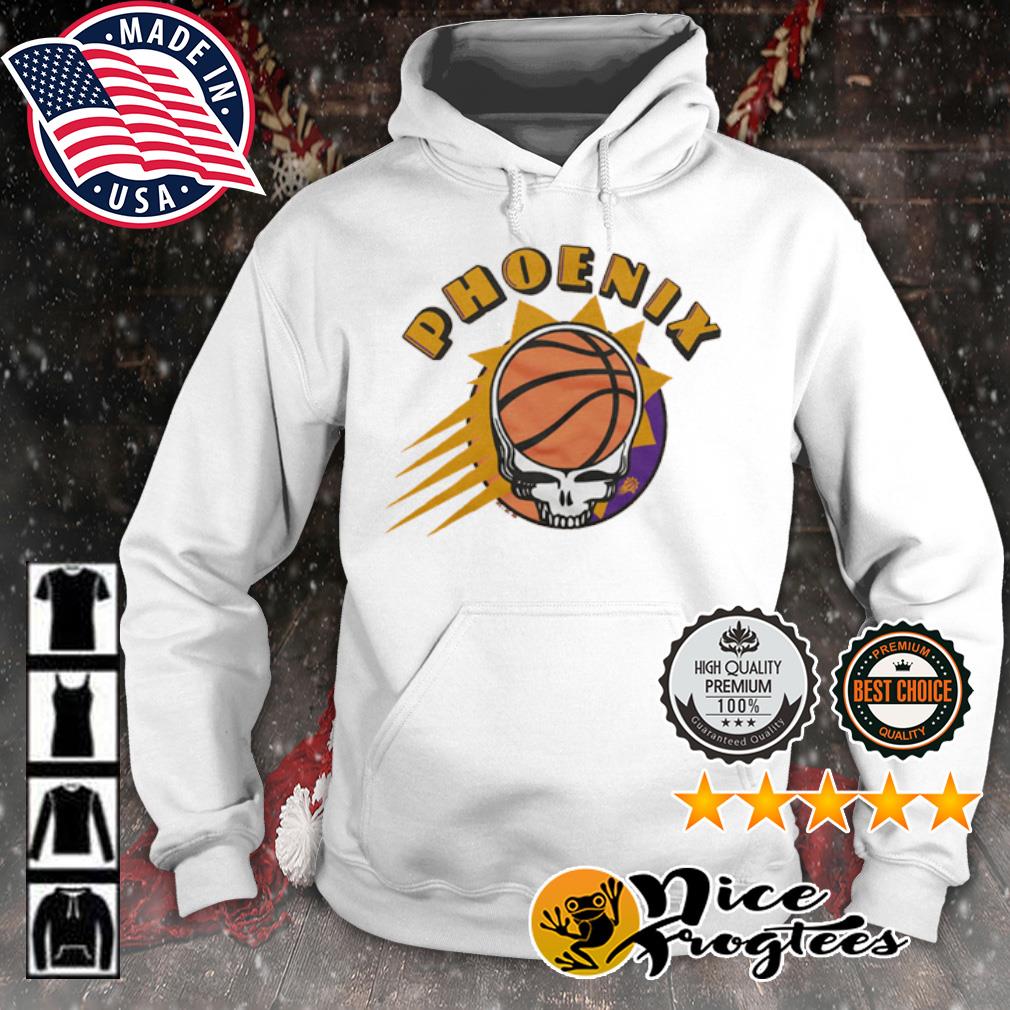 NBA x Grateful Dead x Phoenix Suns skull shirt, hoodie, sweatshirt and tank  top