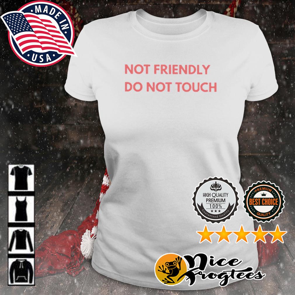 Comical Shirt Mens Not The Touchy Feely Type Hoodie 