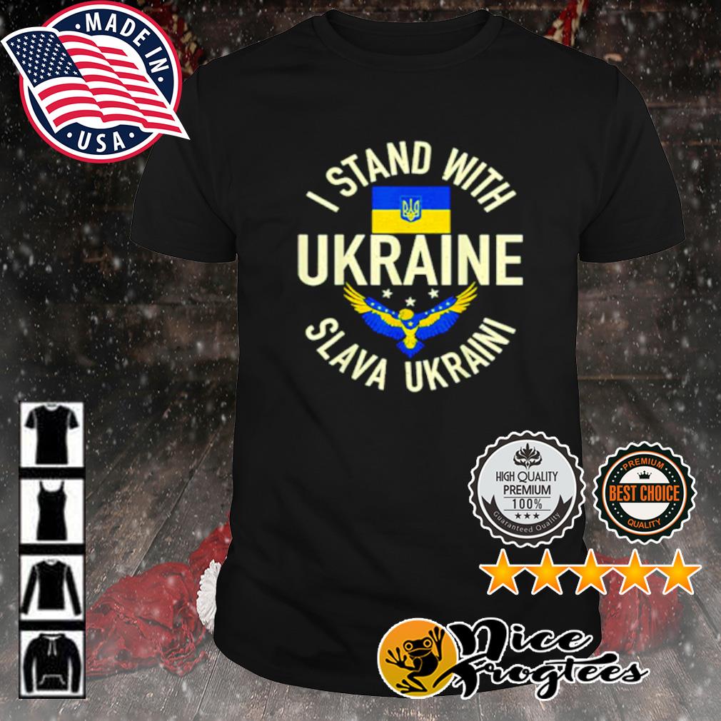 I stand with Ukraine slava ukraini shirt, hoodie, sweatshirt and tank top