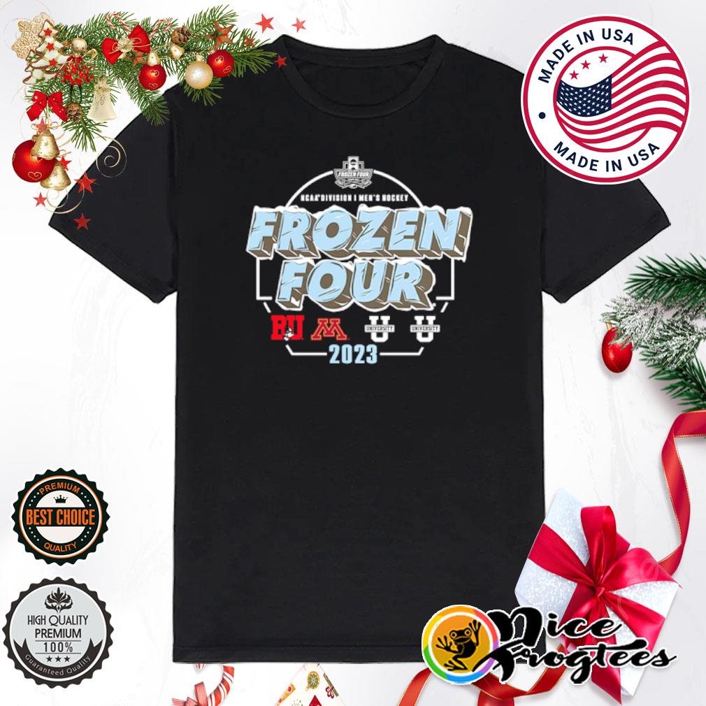 2023 NCAA Frozen Four Men's Ice Hockey Tournament National Champions shirt