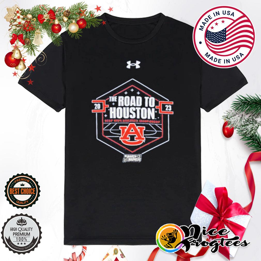 Auburn Tigers Under Armour 2023 NCAA Men's Basketball March Madness Road To Houston shirt