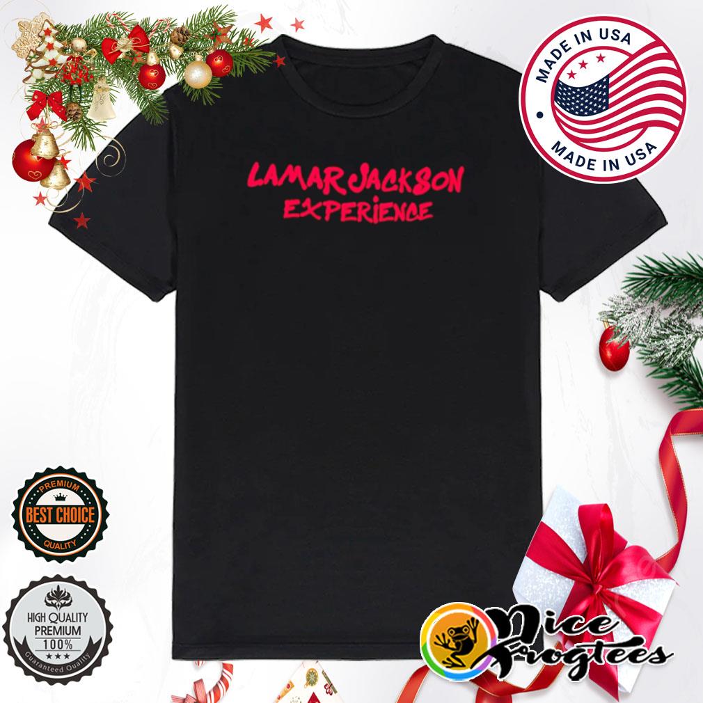 Lamar Jackson experience shirt
