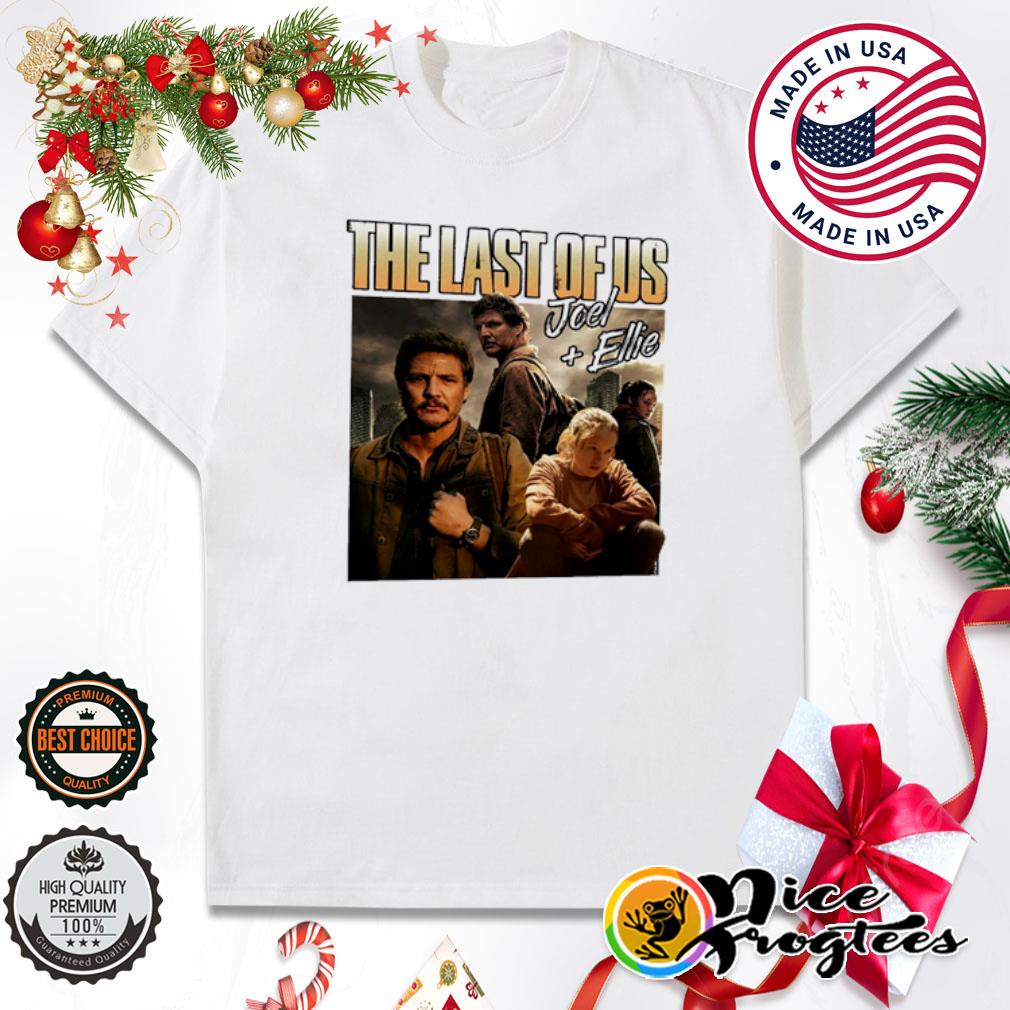 Pedro Pascal the last of us joel and ellie shirt