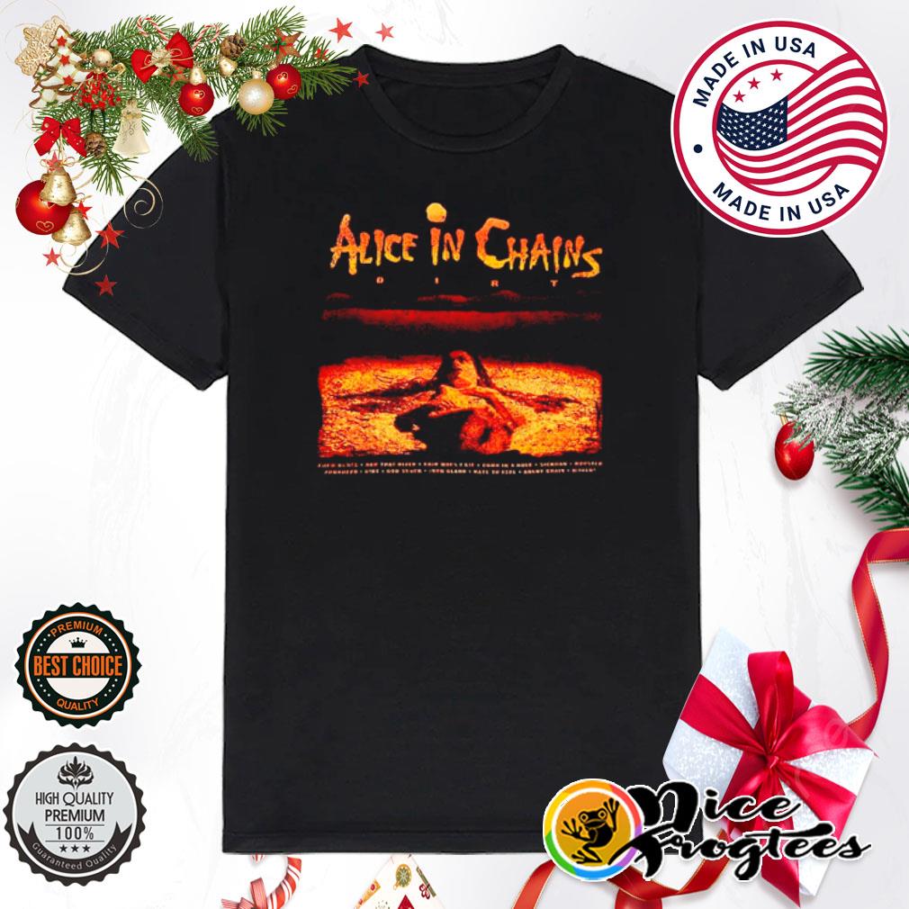 Alice In Chains Dirt Tracklist shirt