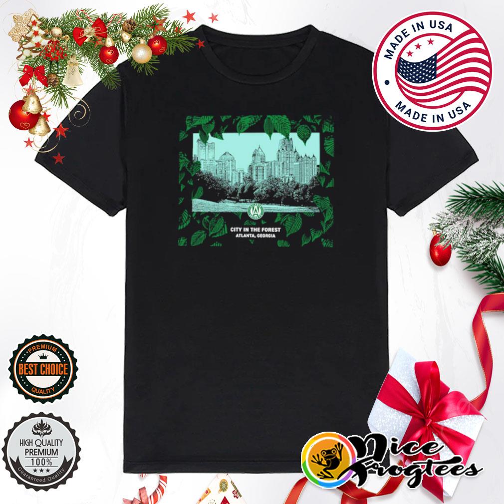 Atlanta United FC city in the forest shirt