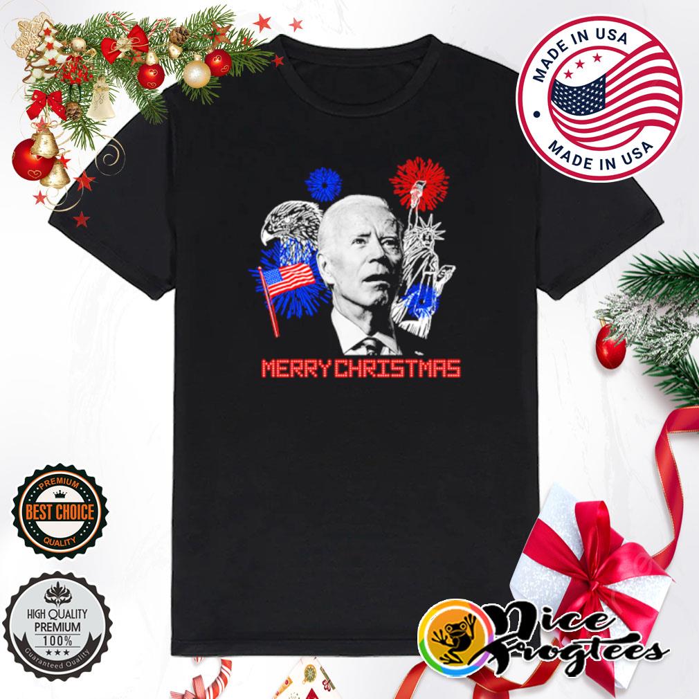 Biden Christmas in July shirt