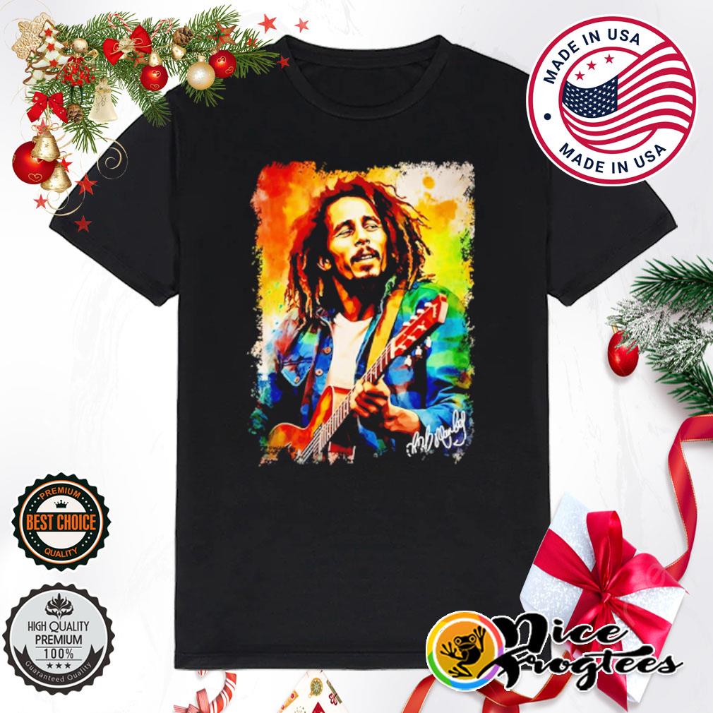 Bob Marley Love and Rock shirt