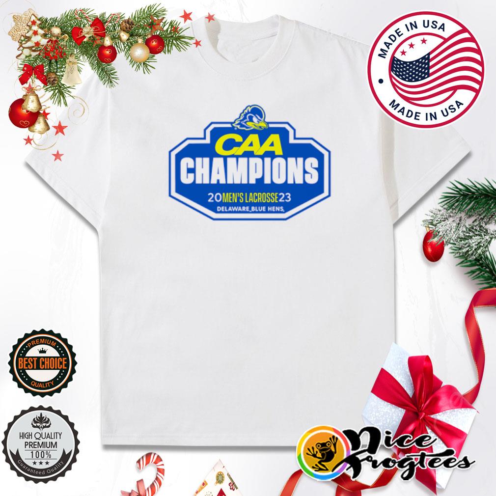 Delaware Blue Hen’S 2023 Caa Men’S Lacrosse Champs shirt