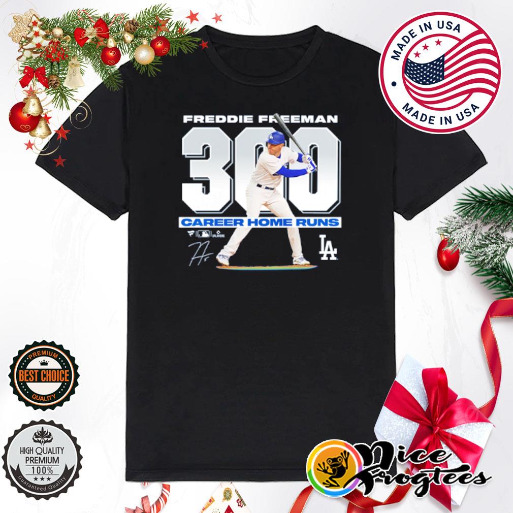 Freddie Freeman Los Angeles Dodgers 300 Career Home Runs shirt