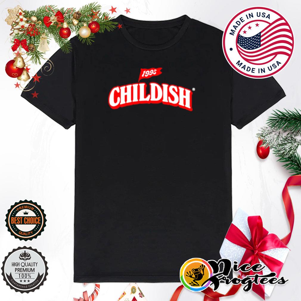 Jay Swingler Wearing 1995 Childish shirt
