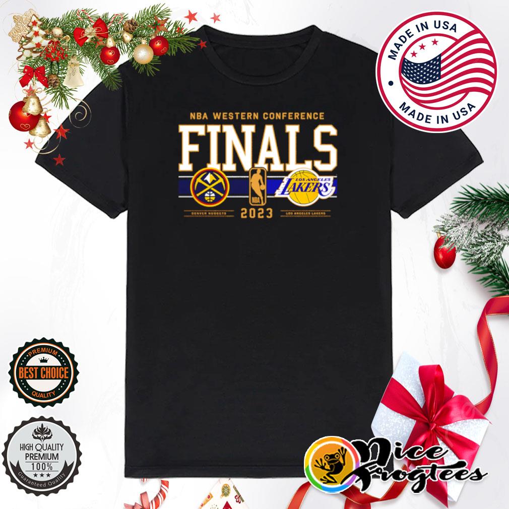 Los Angeles Lakers vs. Denver Nuggets 2023 NBA Western Conference Finals Matchup shirt