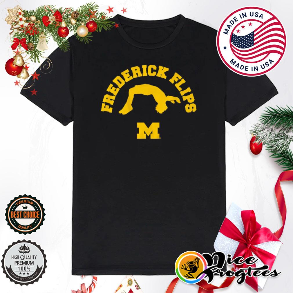 Michigan Gymnastics Frederick Flips shirt