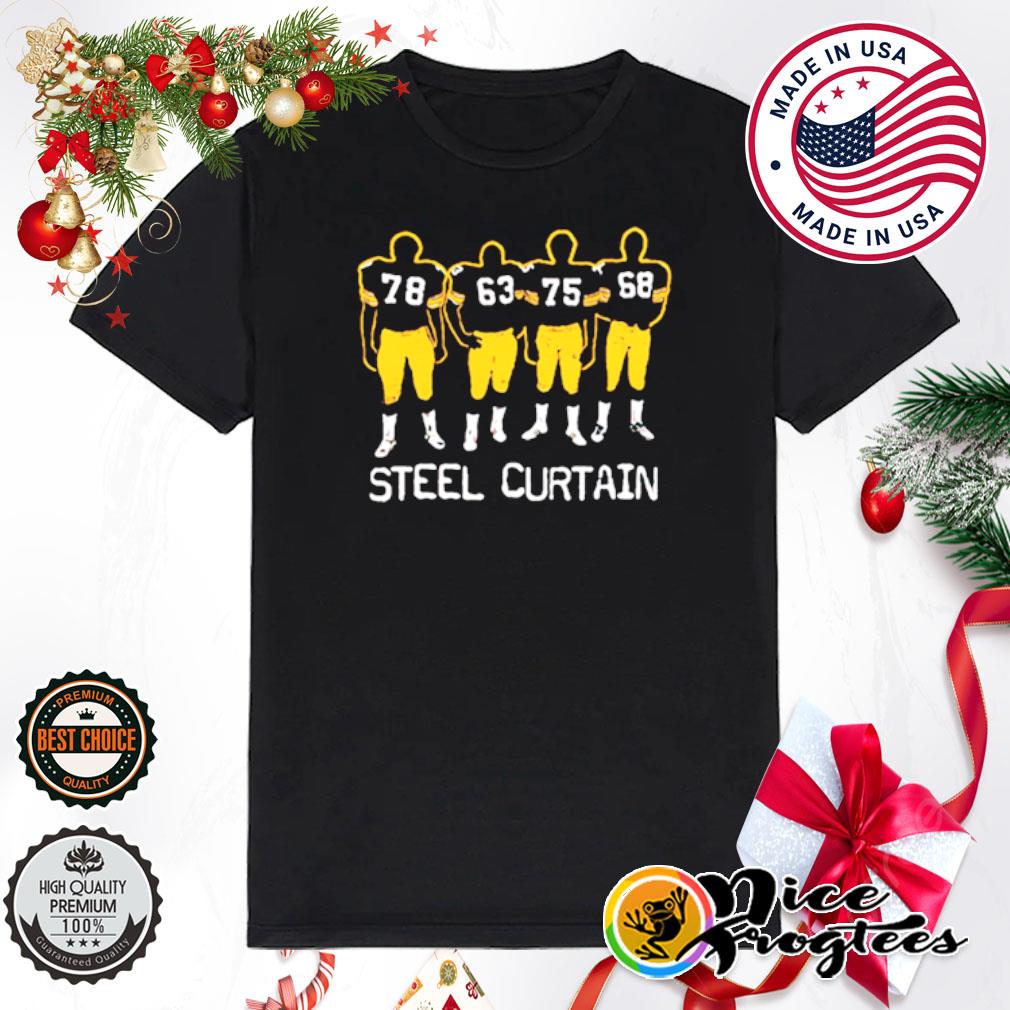 Pittsburgh Steelers football Steel Curtain shirt