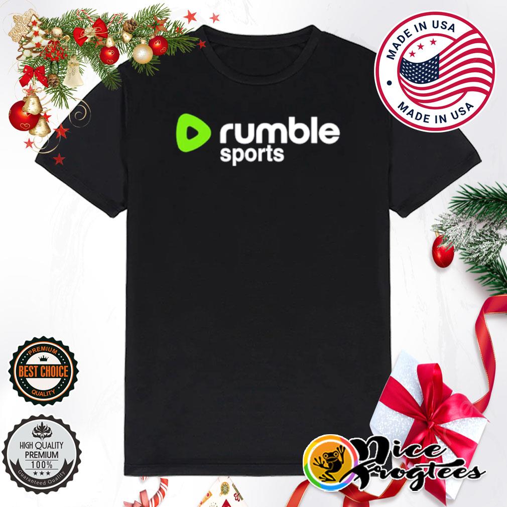 Rumble sports logo shirt