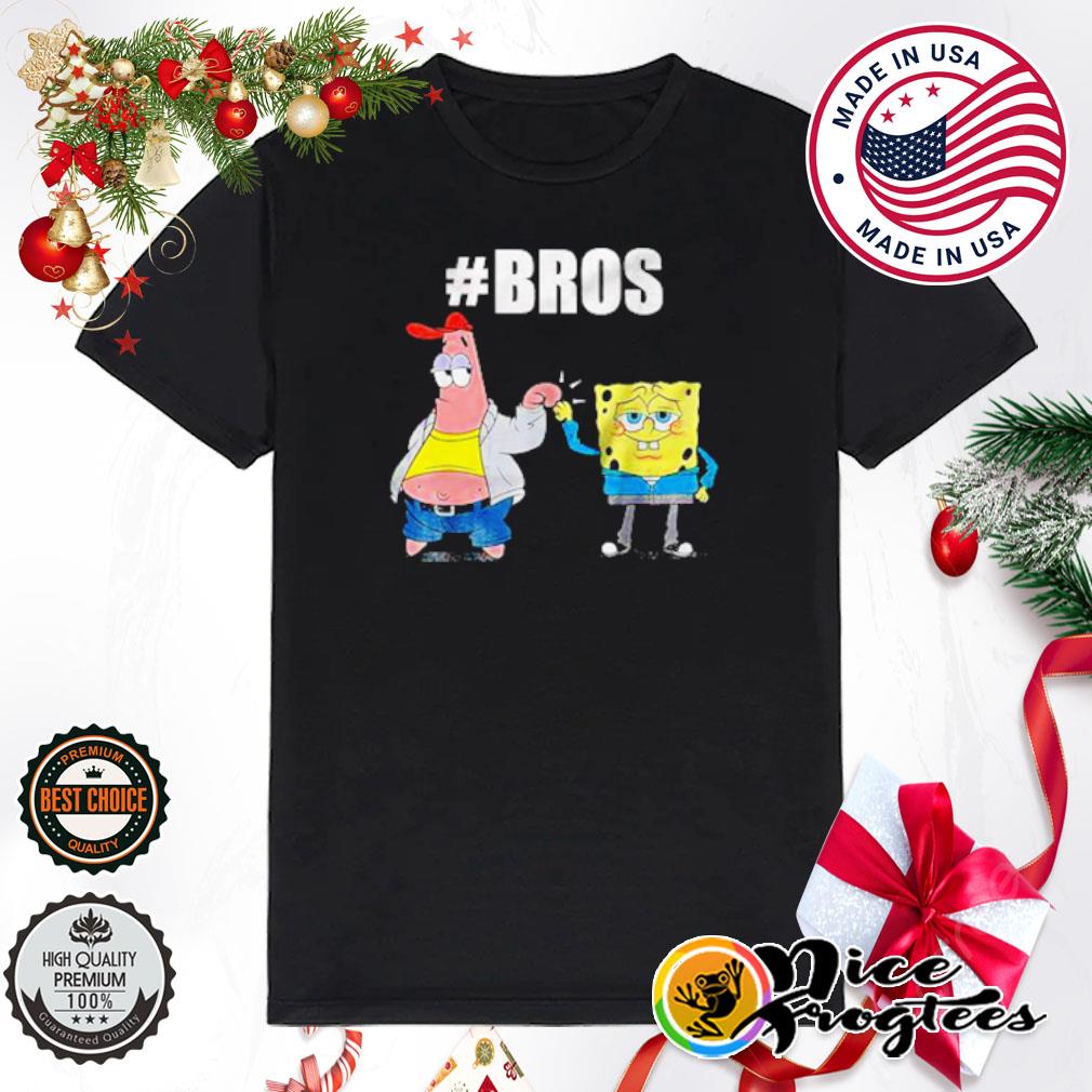 Spongebob and patrick hashtag Bros shirt