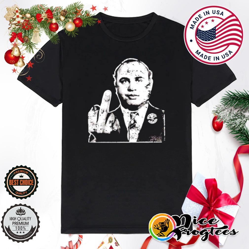 The alley Chicago AL capone middle finger shirt