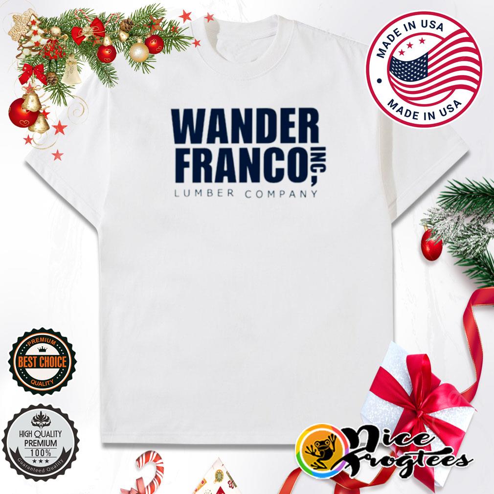 Wander Franco lumber company shirt
