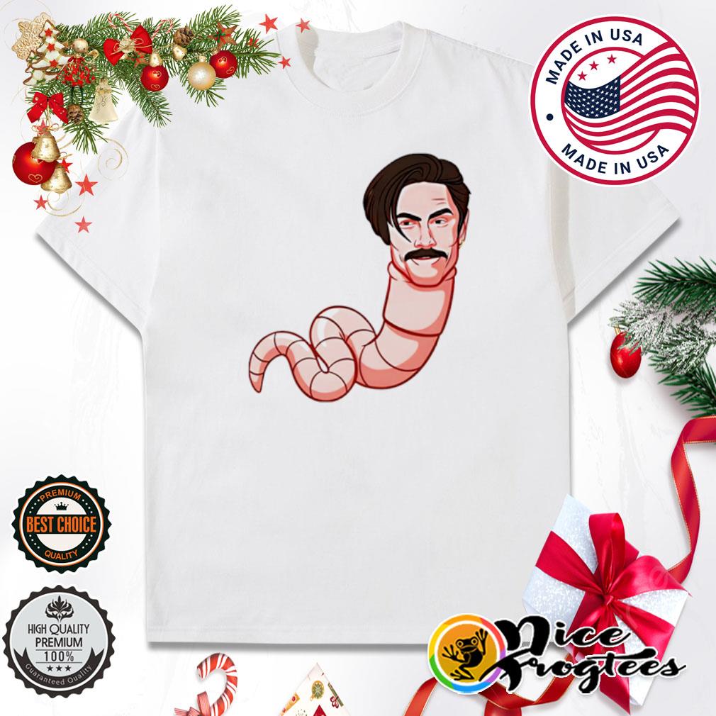 Worm with a mustache james Tom Ariana shirt