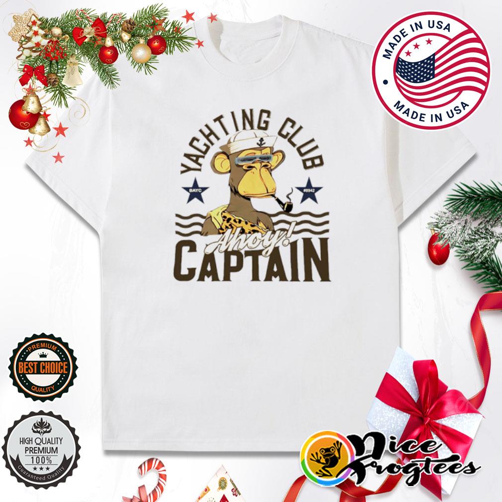 Yachting Club Bayc 8942 Ahoy Captain shirt