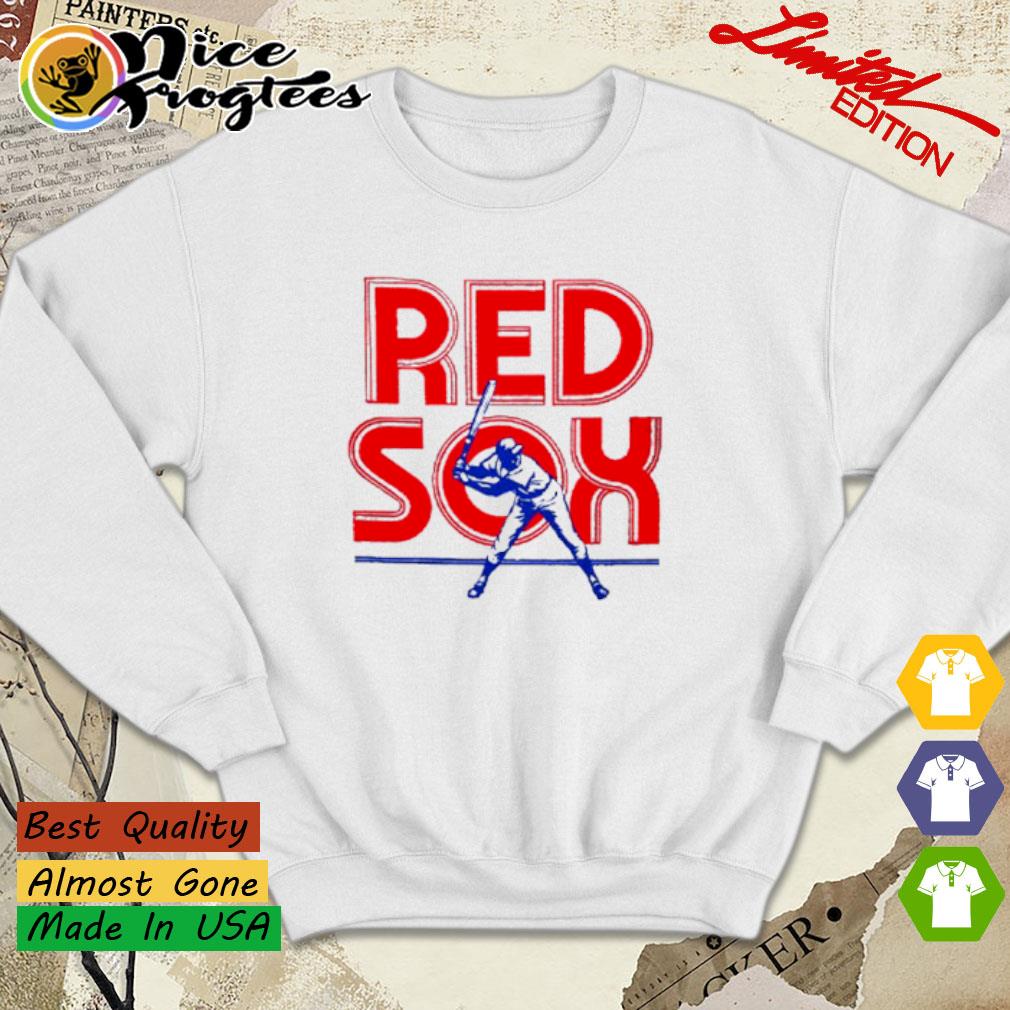 boston red sox yellow sweatshirt