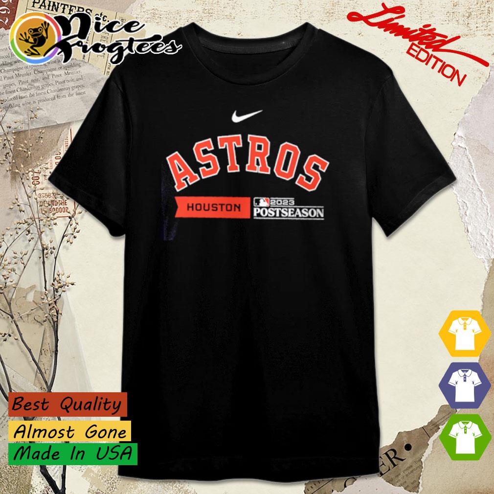 Houston Astros Nike 2023 Postseason Authentic Collection Dugout